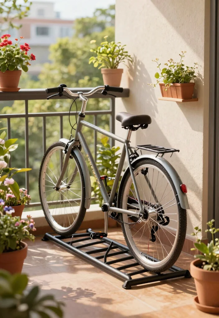 15 Best Bike Storage Solutions for Every Budget 9. Balcony Bike Racks 0