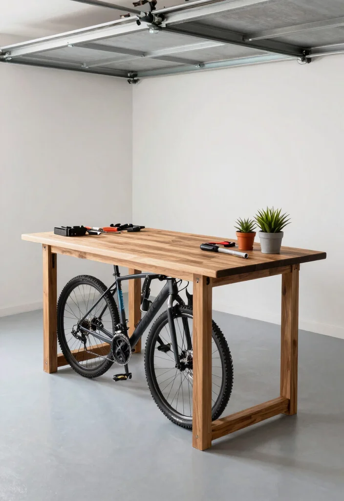 15 Best Garage Bicycle Storage Ideas to Free Up Space 15. Multi Purpose Furniture 0