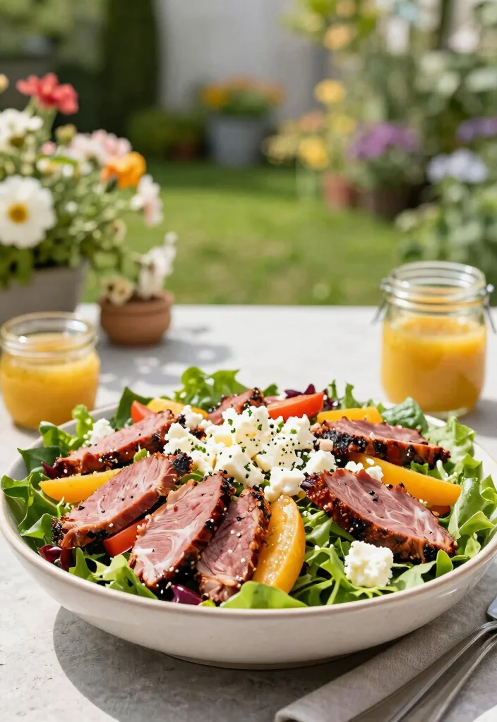 15 Best Smoked Meat Ideas Smoker Recipes Guide 15. Smoked Meat Salad with Honey Mustard Vinaigrette 0
