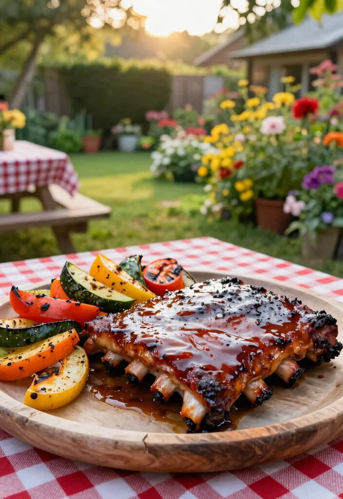 15 Best Smoked Meat Ideas Smoker Recipes Guide 2. Smoky BBQ Ribs with Grilled Veggies 0