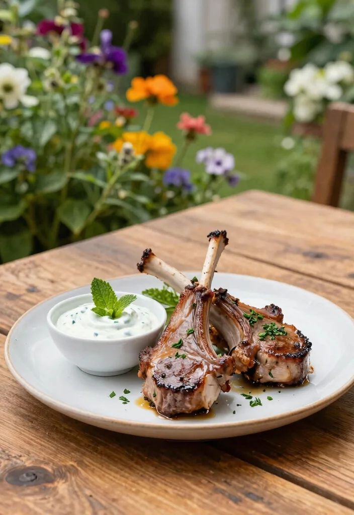 15 Best Smoked Meat Ideas Smoker Recipes Guide 8. Smoked Lamb Chops with Mint Yogurt Sauce 0