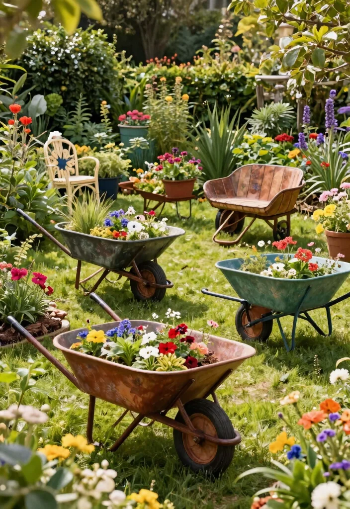 15 Clever Vintage Wheelbarrow Ideas Repurpose and Upcycle Conclusion 0