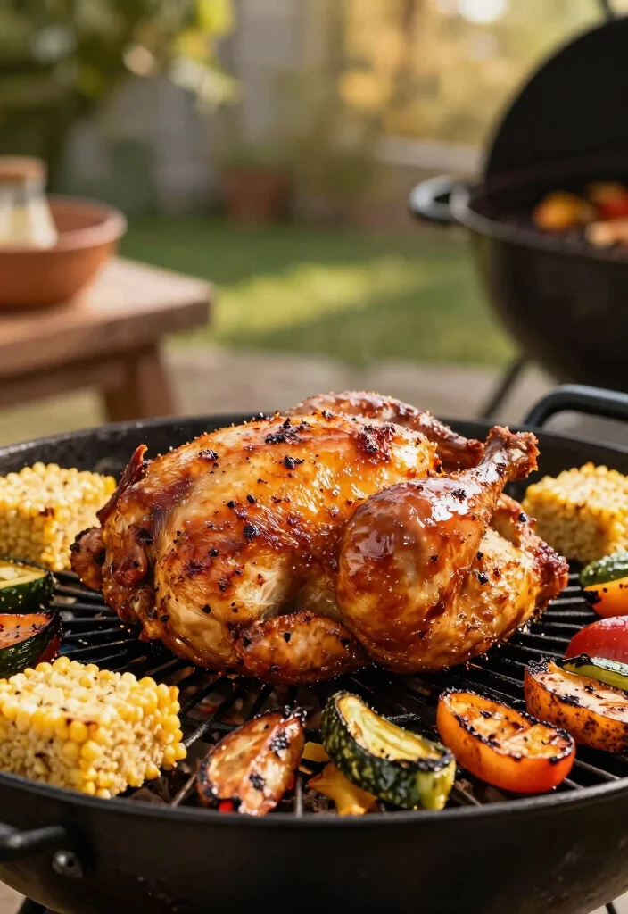 15 Drool Worthy Smoker Picture Ideas for Food Photography 8. Beer Can Chicken 0