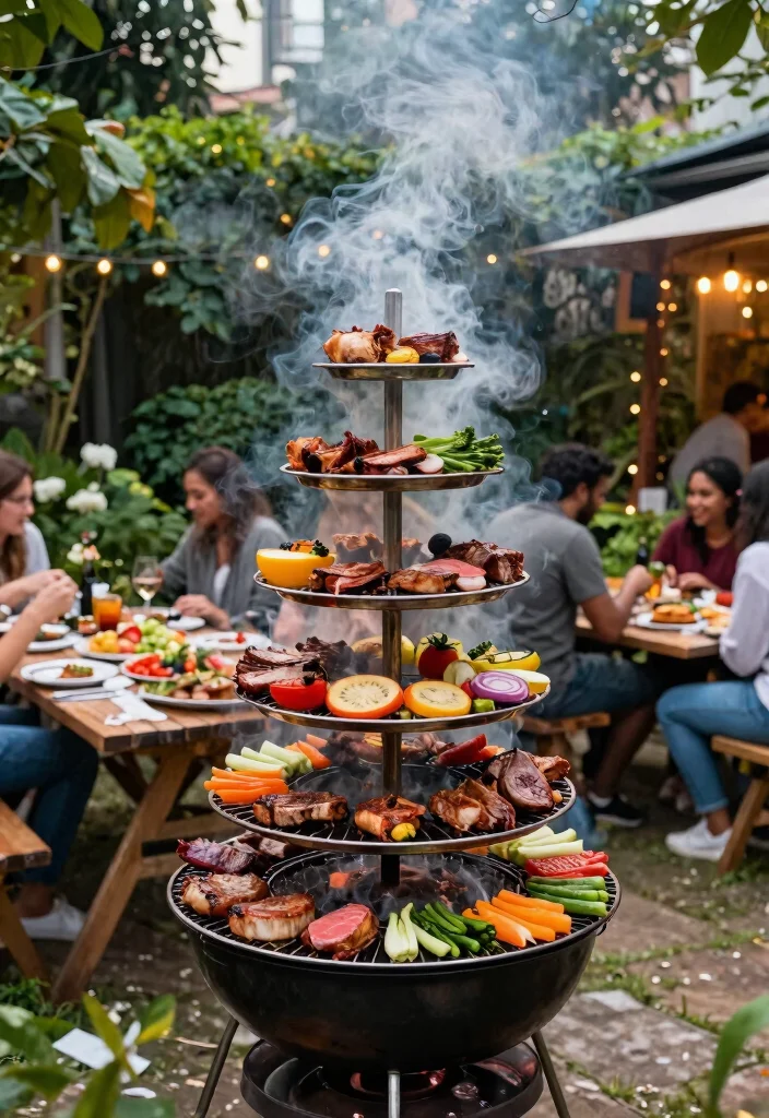 15 Epic Smoker Designs for the Ultimate Backyard Setup 12. The Multi Tiered Smoker 0