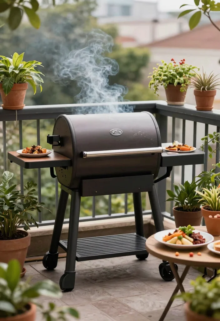 15 Epic Smoker Designs for the Ultimate Backyard Setup 13. The Compact Traeger Smoker 0