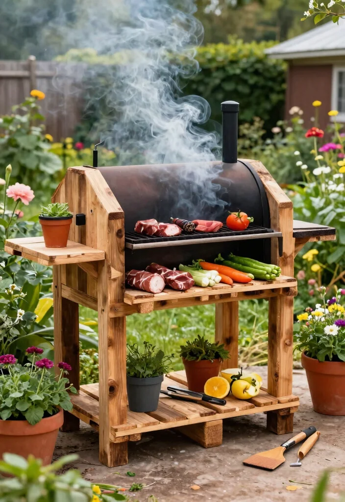 15 Epic Smoker Designs for the Ultimate Backyard Setup 2. The DIY Pallet Smoker 0