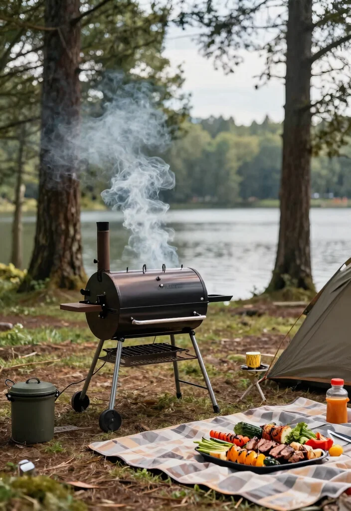 15 Epic Smoker Designs for the Ultimate Backyard Setup 4. The Portable Camp Smoker 0