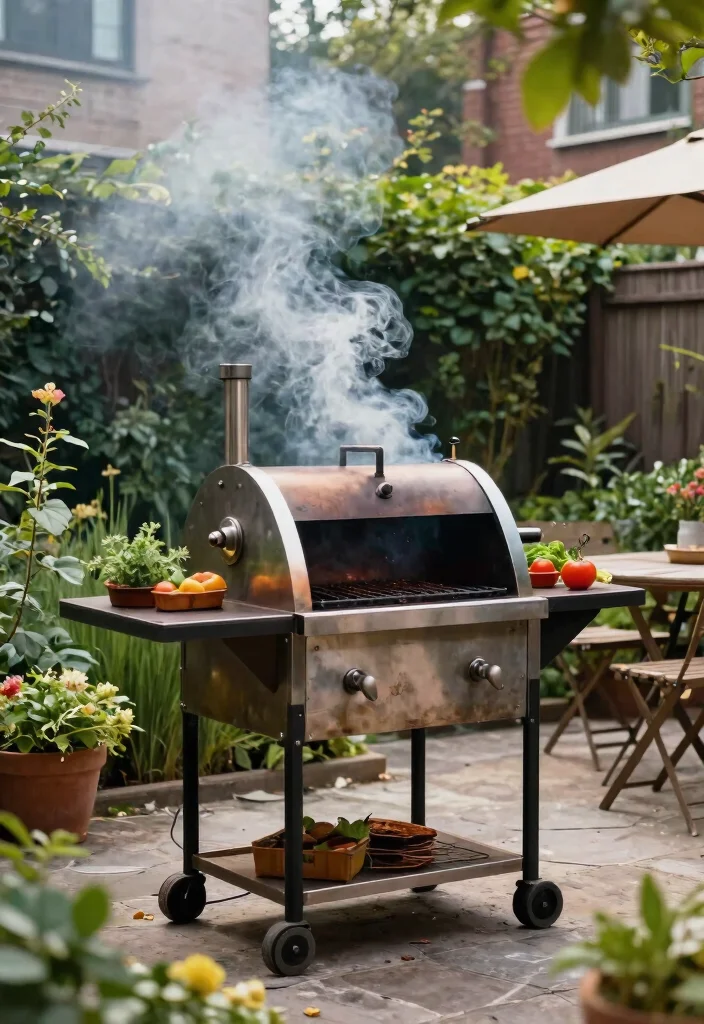 15 Epic Smoker Designs for the Ultimate Backyard Setup 6. The Unique Offset Smoker 0