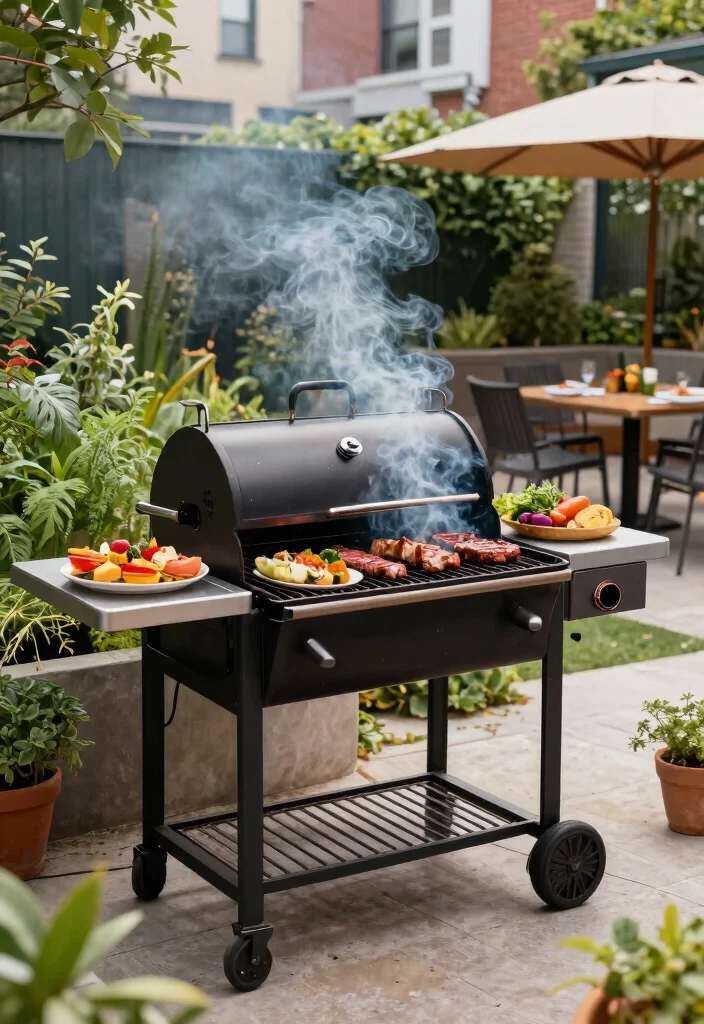 15 Epic Smoker Designs for the Ultimate Backyard Setup 8. The Multi Function Smoker Grill Combo 0