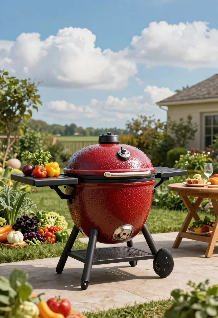15 Epic Smoker Designs for the Ultimate Backyard Setup 9. The Mesmerizing Kamado Smoker 0