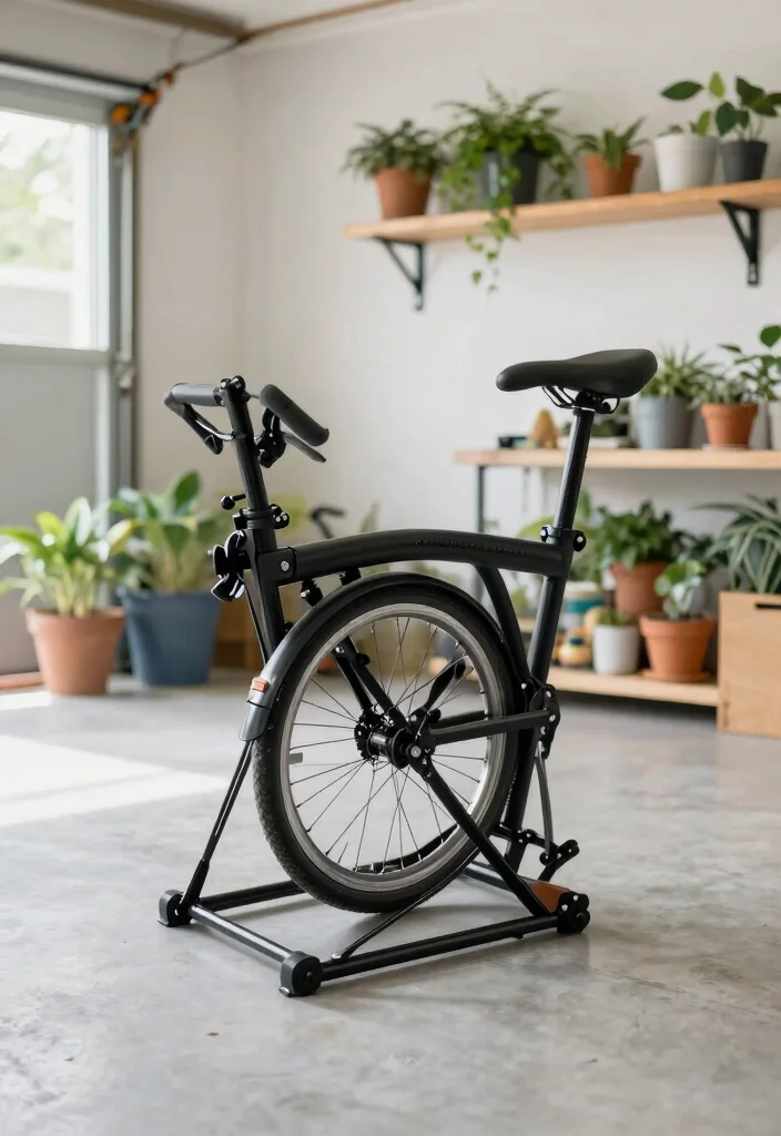 15 Expert Garage Bike Storage Tips for a Clean Layout 5. Foldable Bike Storage Solutions 0