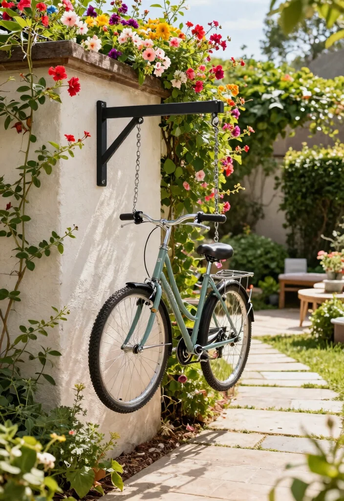 17 Game Changing Bike Storage Hacks You Need to Know 12 17 Game Changing Bike Storage Hacks You Need to Know 12. Swing Arm Bike Hanger 0