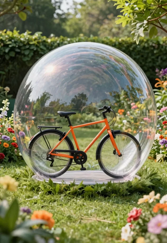 17 Game Changing Bike Storage Hacks You Need to Know 16 17 Game Changing Bike Storage Hacks You Need to Know 16. Outdoor Bike Bubble 0