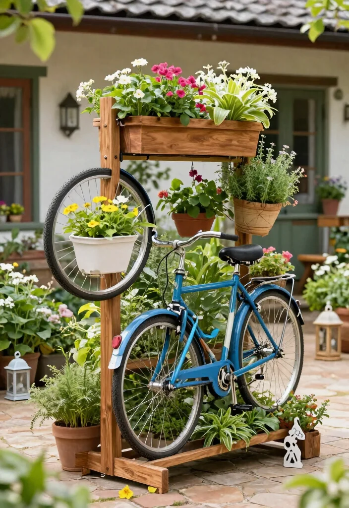 17 Game Changing Bike Storage Hacks You Need to Know 2 17 Game Changing Bike Storage Hacks You Need to Know 2. Vertical Garden Bike Rack 0
