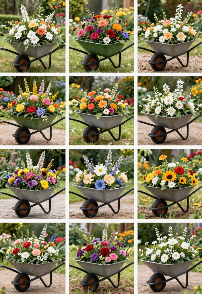 17 Stunning Flowers in Wheelbarrow Ideas Spring Inspiration Conclusion 0