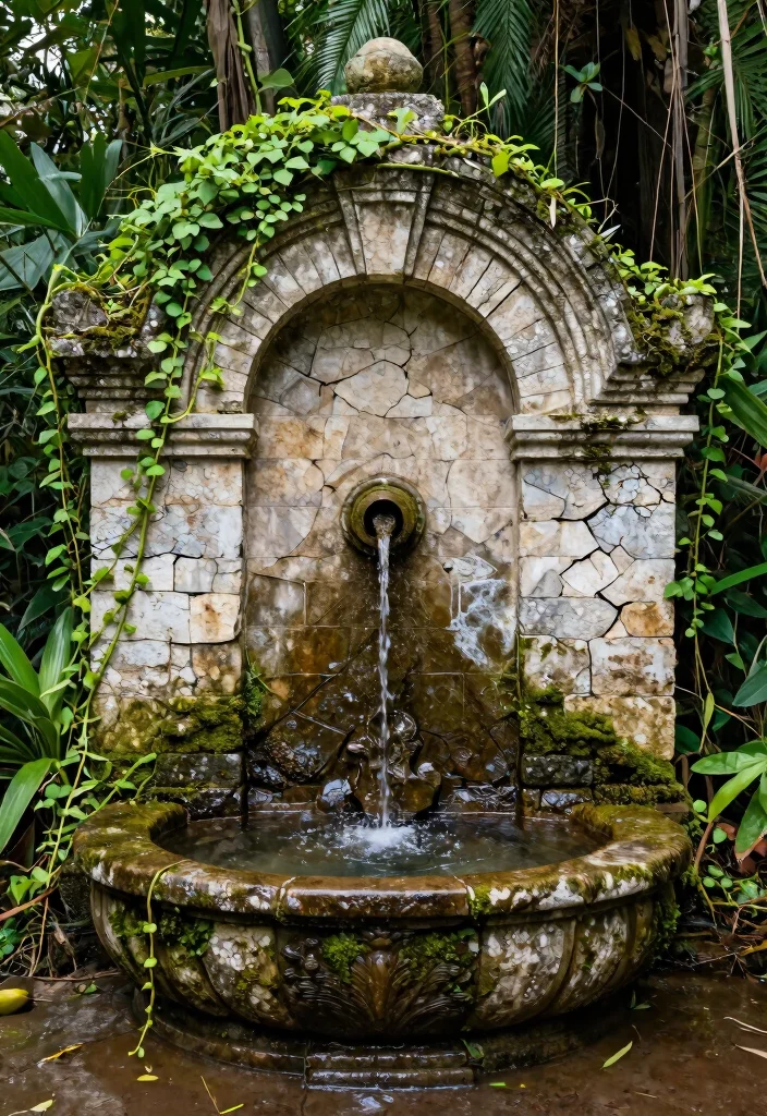 21 Best Minecraft Water Fountain Designs to Build Today 8. Ancient Ruins Fountain 0