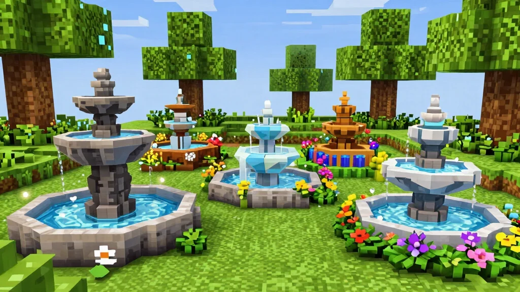 21 Best Minecraft Water Fountain Designs to Build Today