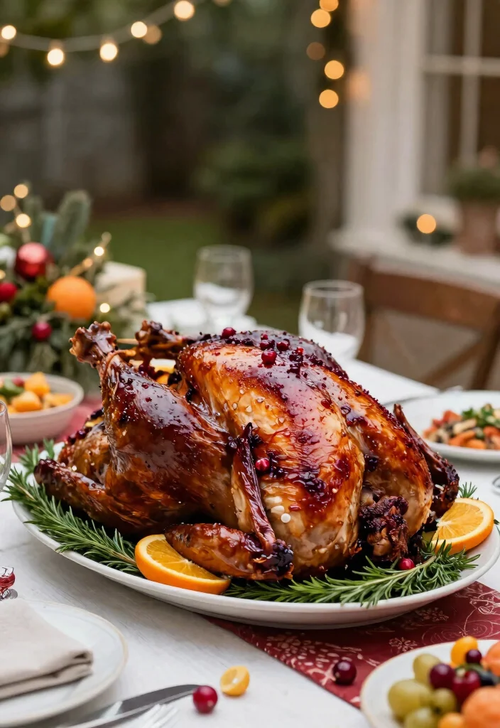 21 Best Smoker Recipes for Juicy and Tender Meat 7. Smoked Turkey with Cranberry Glaze 0