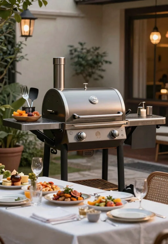 21 Genius BBQ Smoker Ideas for Your Next Summer Party 15 21 Genius BBQ Smoker Ideas for Your Next Summer Party 15. Stylish Smokers with Accessories Elevate Your BBQ Setup 0