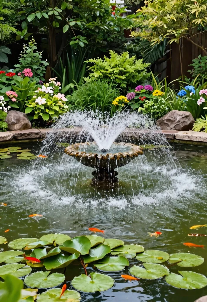 21 Most Relaxing Water Fountain Inspiration Videos and Ideas 14. Backyard Pond Fountains 0
