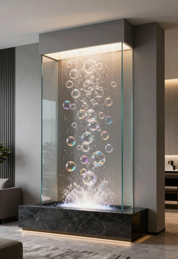 21 Most Relaxing Water Fountain Inspiration Videos and Ideas 16. Bubble Wall Fountains 0