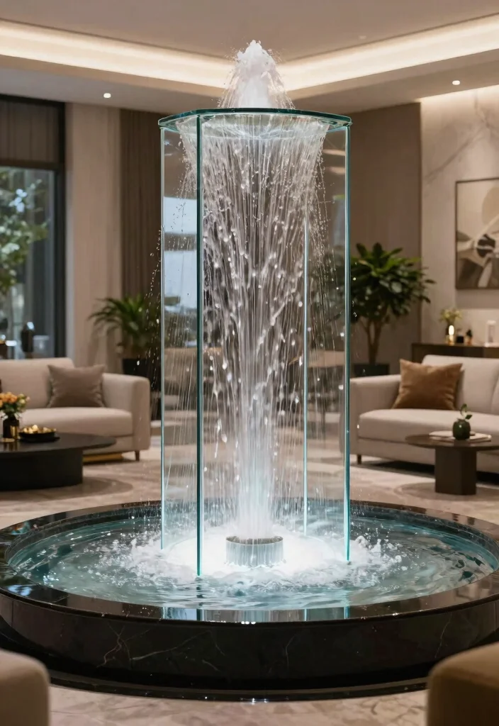 21 Most Relaxing Water Fountain Inspiration Videos and Ideas 19. Contemporary Glass Fountains 0