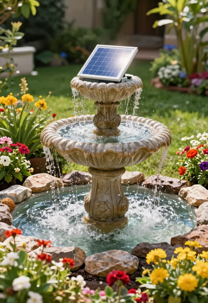 21 Most Relaxing Water Fountain Inspiration Videos and Ideas 7. Solar Powered Garden Fountains 0