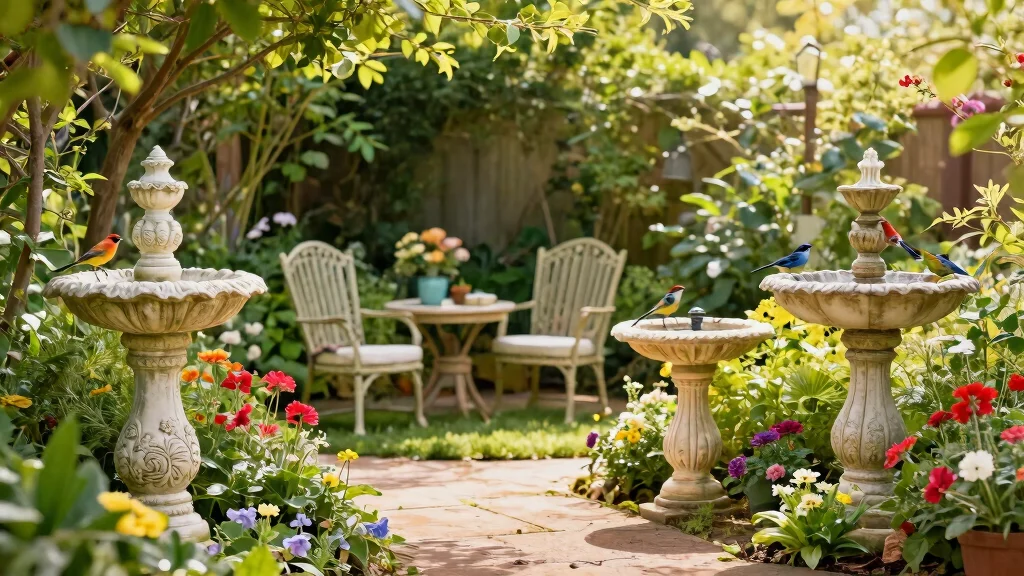 25 Beautiful Bird Bath Ideas for a Dreamy Garden Oasis