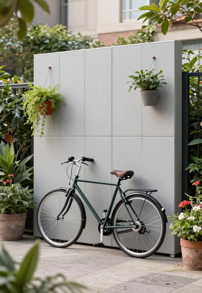 25 Genius Bike Storage Ideas for Small Spaces Must Try 16. Magnetic Bike Storage 0