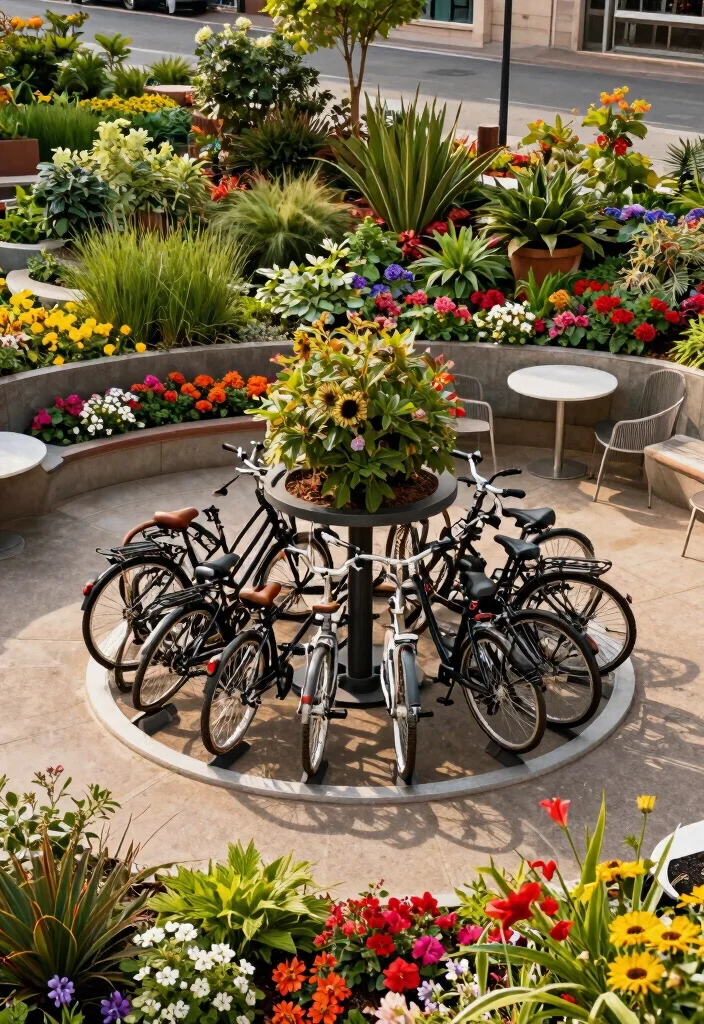 25 Genius Bike Storage Ideas for Small Spaces Must Try 19. Circular Bike Storage 0