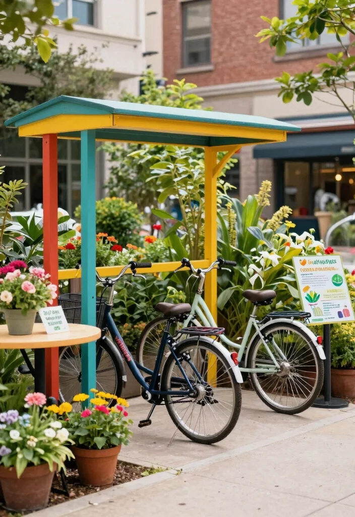 25 Genius Bike Storage Ideas for Small Spaces Must Try 20. Bike Parking Station 0