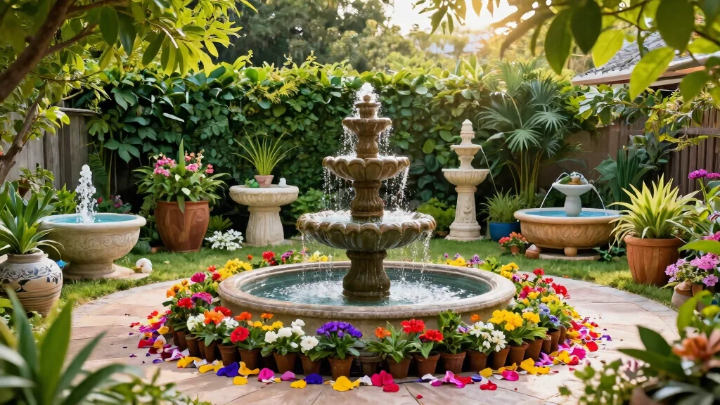 25 Relaxing Water Fountain Ideas for a Backyard Oasis