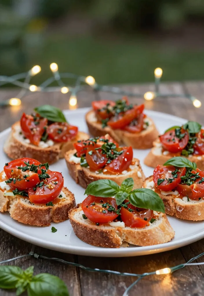 25 Ultimate Smoker Ideas Every BBQ Master Needs 20. Smoked Tomato and Herb Bruschetta 0