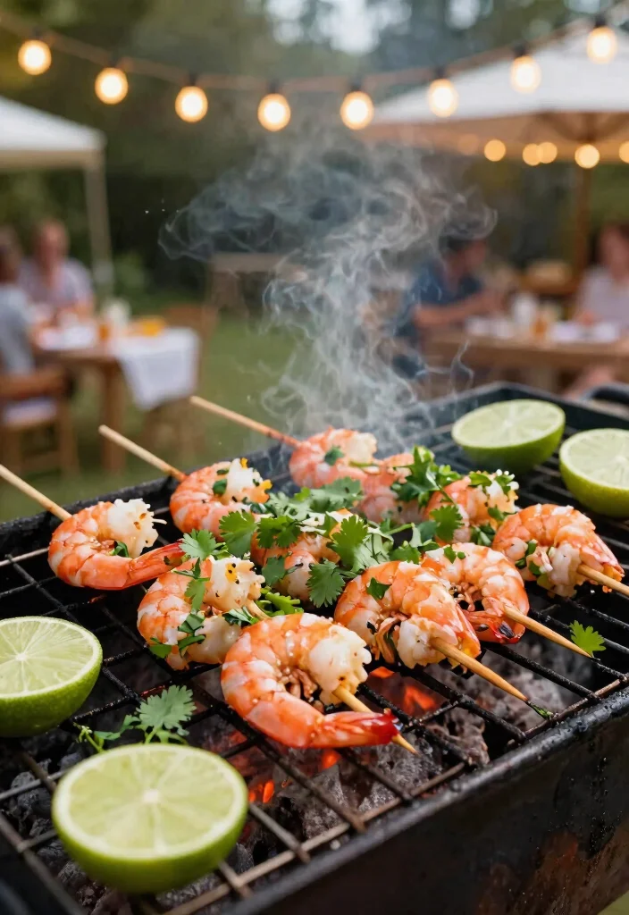 25 Ultimate Smoker Ideas Every BBQ Master Needs 6. Cilantro Lime Shrimp Skewers 0