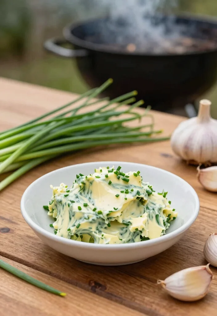 25 Ultimate Smoker Ideas Every BBQ Master Needs 9. Chive and Garlic Butter 0
