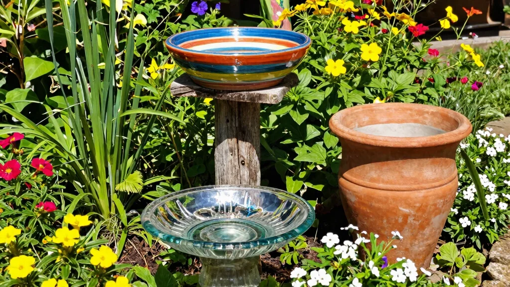7 Beautiful Bird Bath Bowl Ideas (DIY and Upcycled)