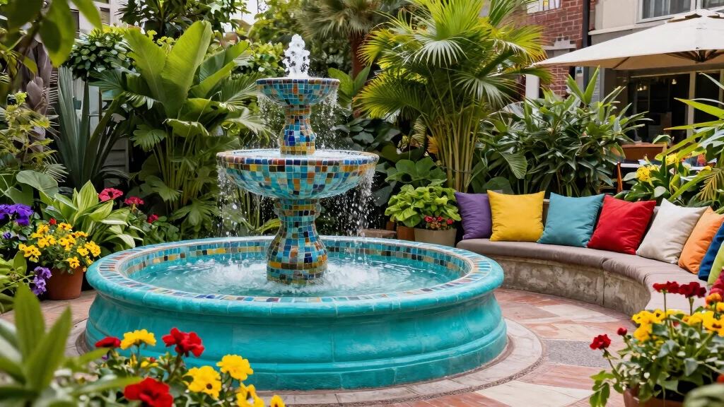 7 Best Water Fountain Color Ideas to Pop in Your Yard