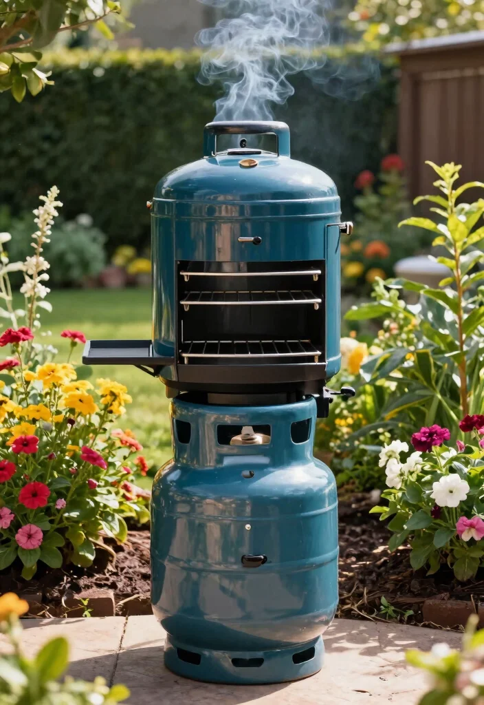 7 Clever Propane Tank Smoker Ideas (DIY Upcycle) 2 7 Clever Propane Tank Smoker Ideas DIY Upcycle 2. The Vertical Smoker Design 0