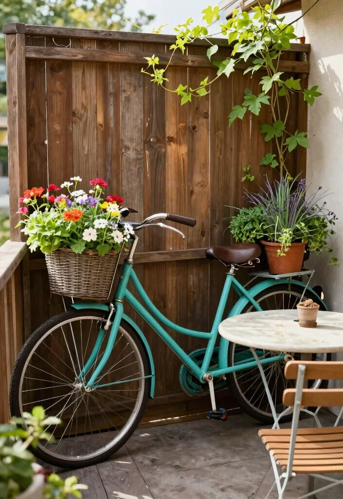 7 Easy Commuter Bike Storage Ideas for Daily Riders 4. Hanging Bike Planters 0