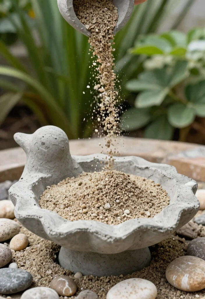 7 Pro Tips on the Best Cement for Bird Bath Projects 3. Consider Adding Sand for Texture 0