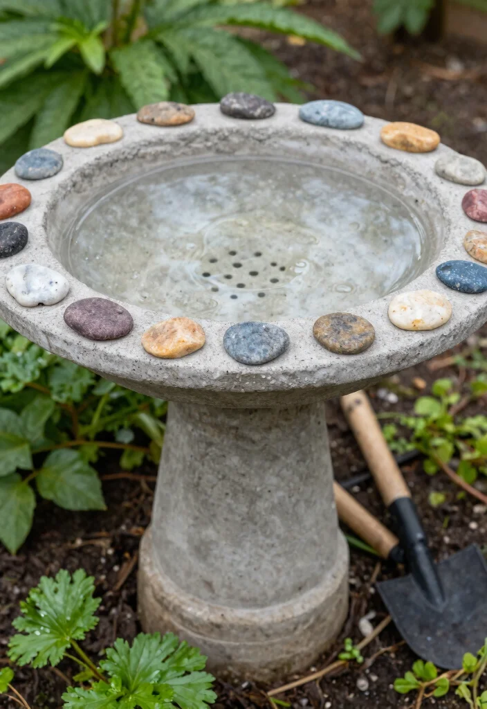 7 Pro Tips on the Best Cement for Bird Bath Projects 5. Design for Drainage 0