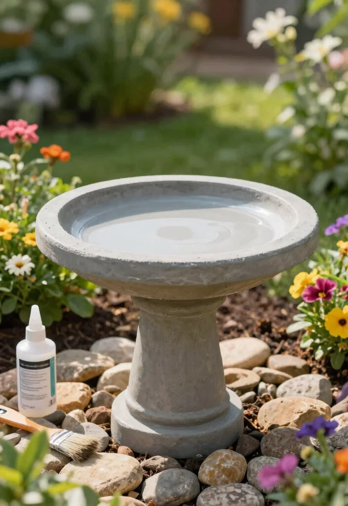 7 Pro Tips on the Best Cement for Bird Bath Projects 6. Finish with Sealant 0