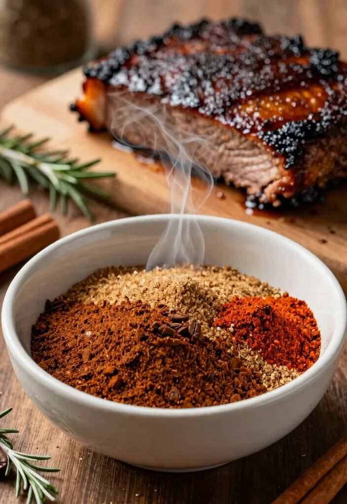 7 Secret Best Brisket Rub for Smoker Perfection 2. Sweet and Spicy Coffee Rub 0