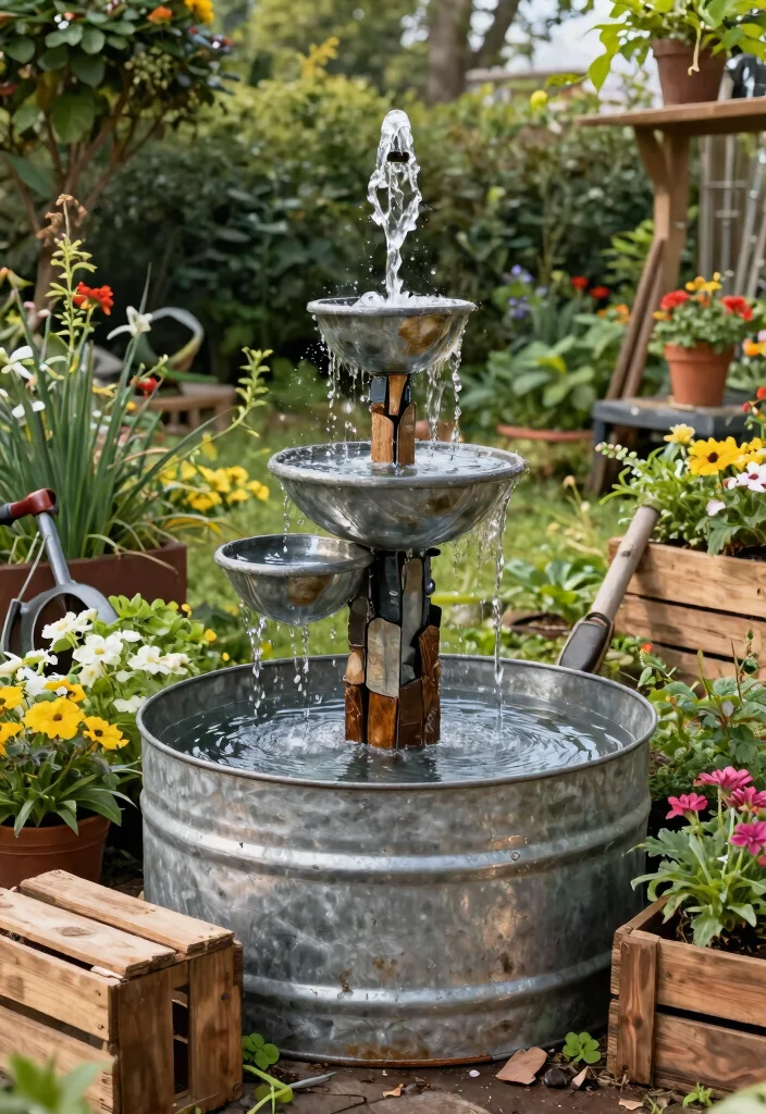 7 Unique Water Fountain Spout Ideas from Bamboo to Metal 5 7 Unique Water Fountain Spout Ideas from Bamboo to Metal 5. Recycled Irrigation Eco Friendly Innovation 0