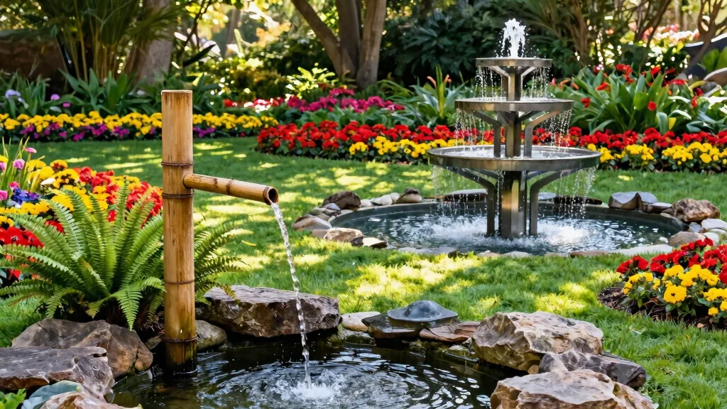 7 Unique Water Fountain Spout Ideas from Bamboo to Metal