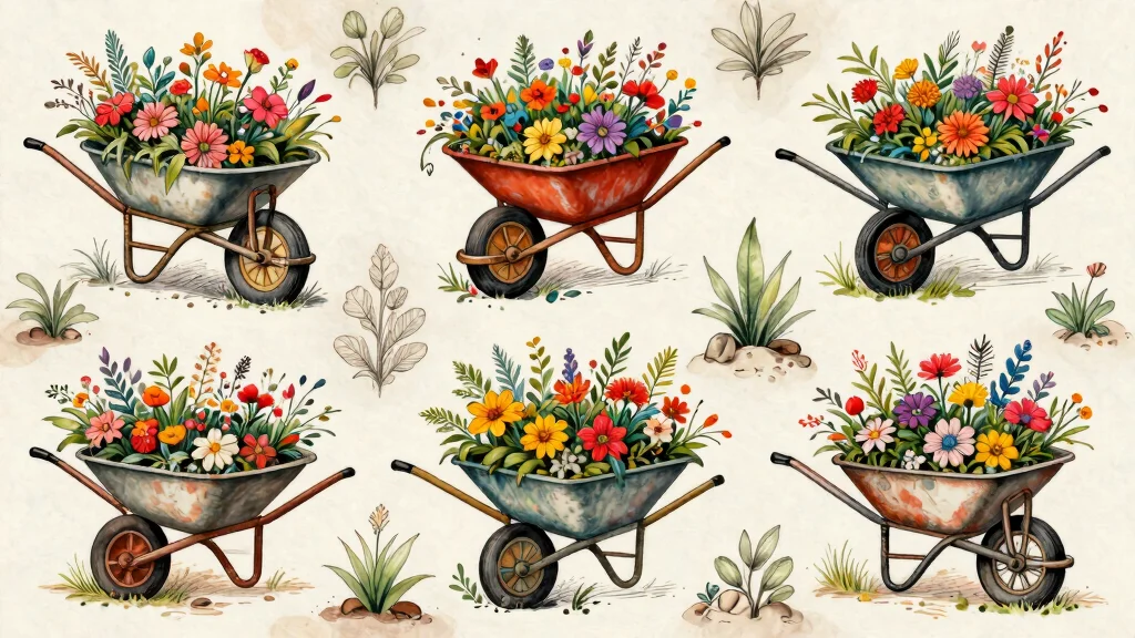7 Unique Wheelbarrow Tattoo Ideas for Hardworking Gardeners