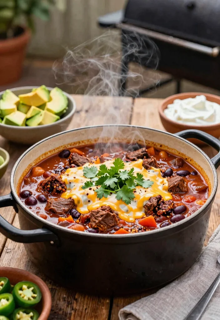 9 Amazing Over the Top Chili Smoker Recipes Must Try 1. Classic Beef Smoked Chili 0