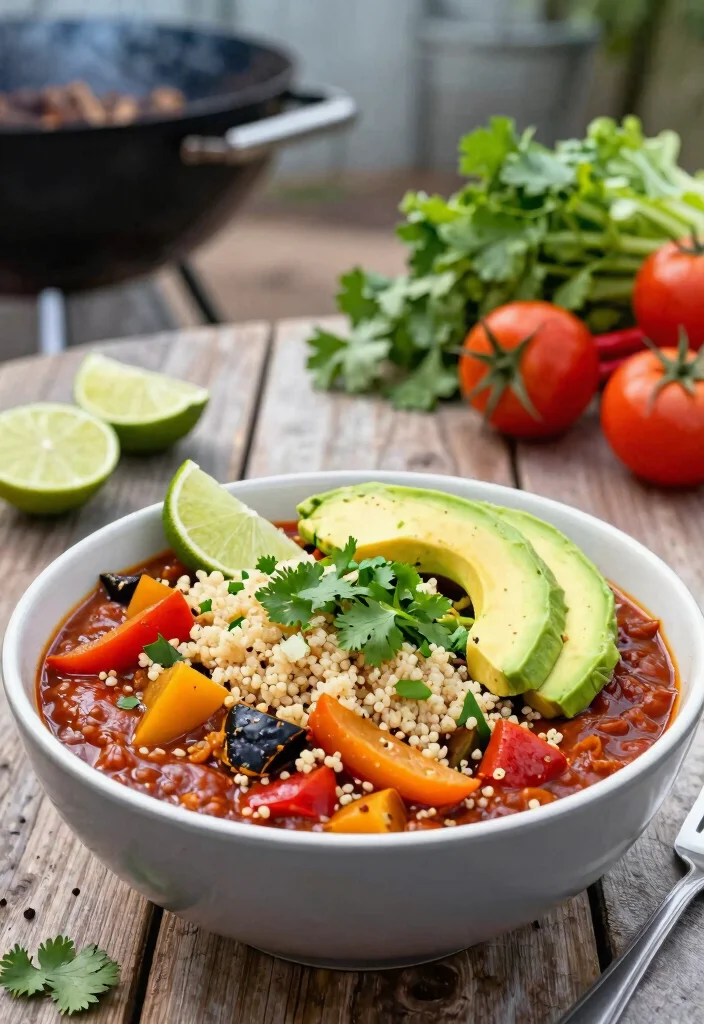 9 Amazing Over the Top Chili Smoker Recipes Must Try 3. Vegetarian Smoked Chili with Quinoa 0