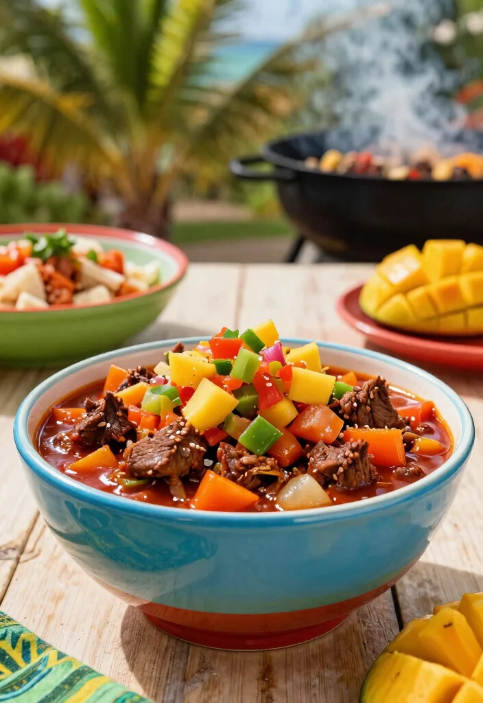 9 Amazing Over the Top Chili Smoker Recipes Must Try 8. Caribbean Spiced Smoked Chili 0