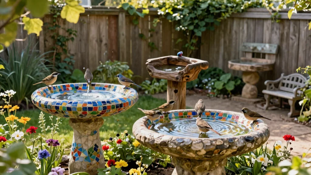 9 Best Bird Bath Top Replacements for Broken Bowls